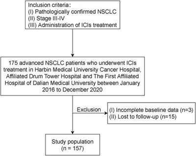 Peripheral blood markers predict immunotherapeutic efficacy in patients with advanced non-small cell lung cancer: A multicenter study